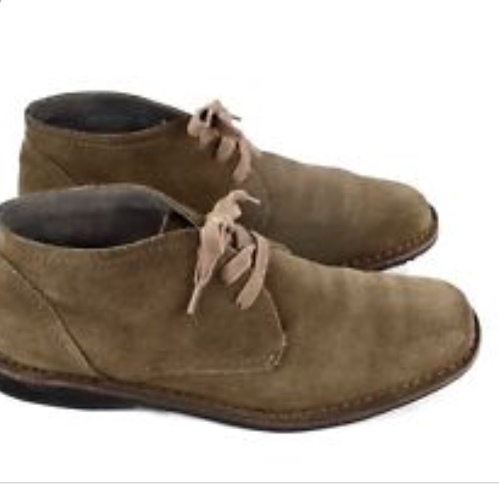 John Varvatos suede boots